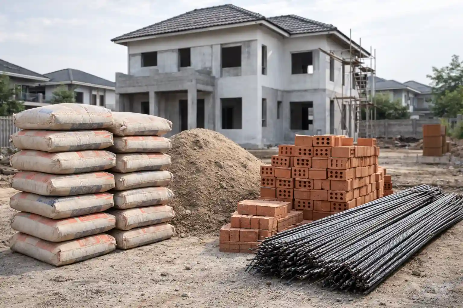 15 Bahan Bangunan untuk Membangun Rumah yang Wajib Disiapkan