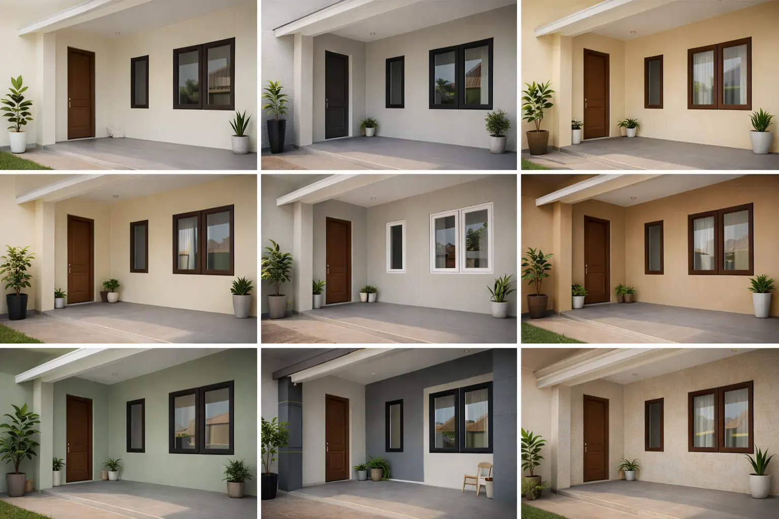 Warna Cat untuk Teras Rumah Minimalis Paling Digemari Saat Ini