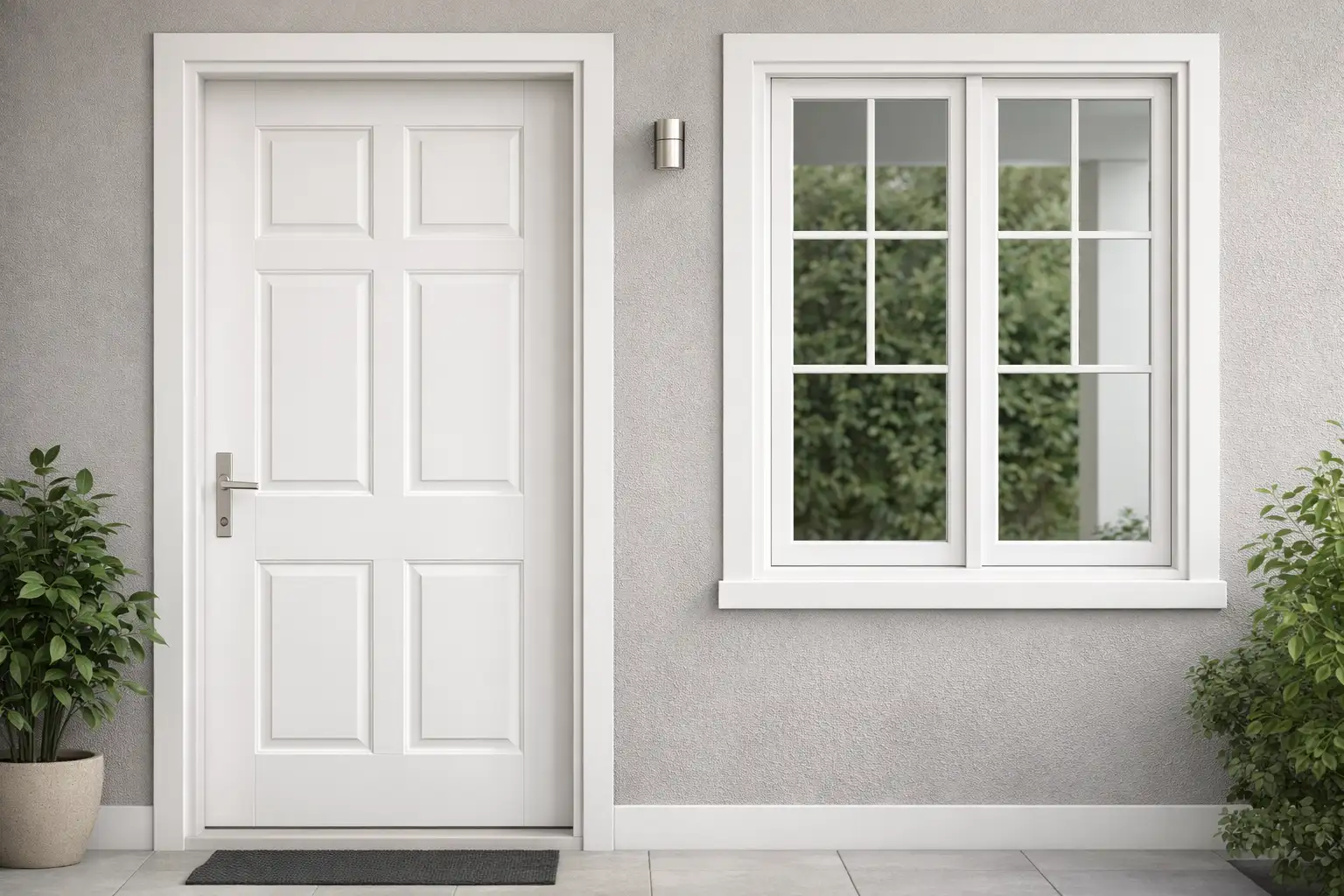 10 Kombinasi Warna Cat Kusen Pintu dan Jendela yang Serasi