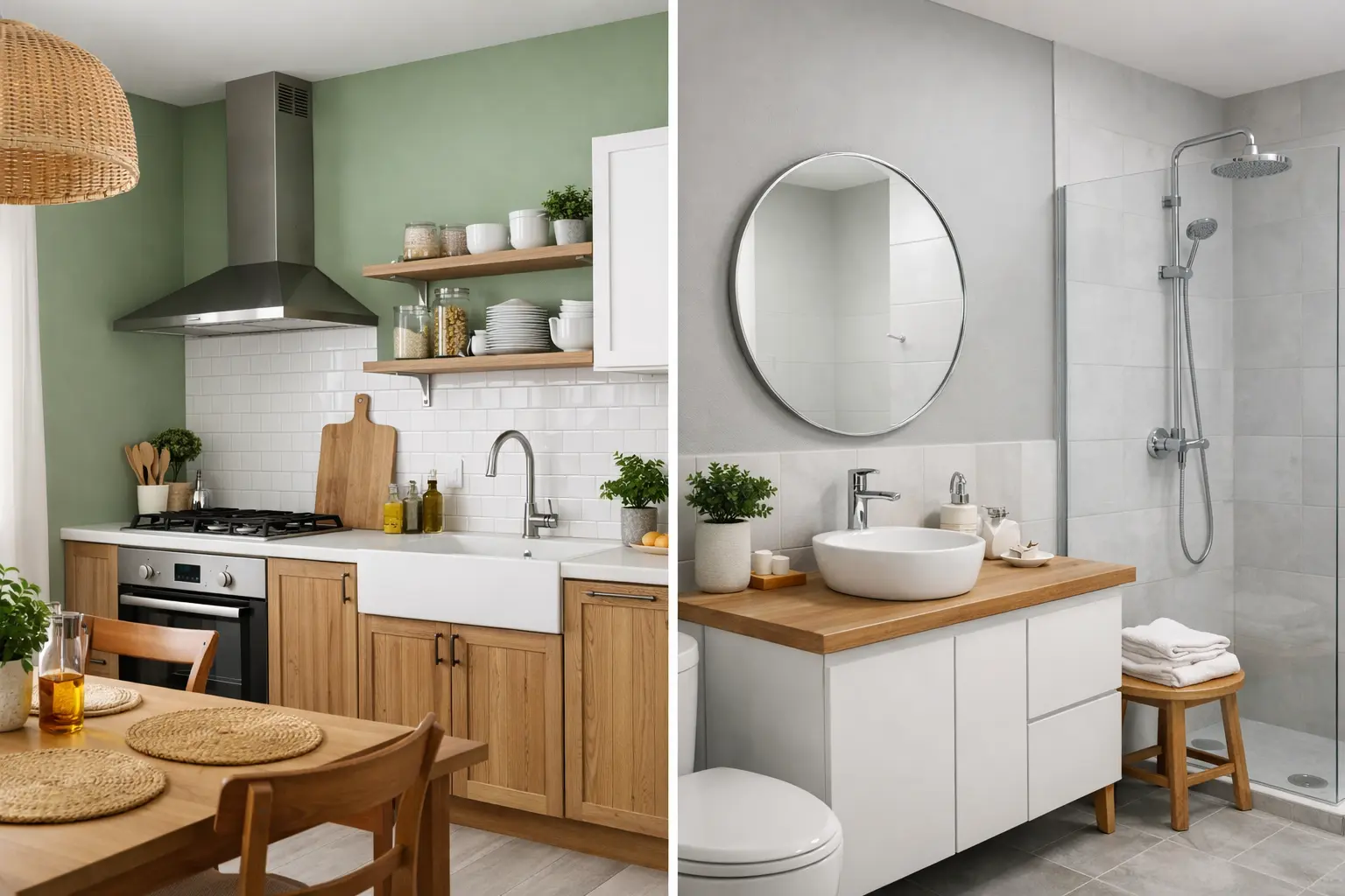 15 Warna Cat yang Cocok untuk Dapur dan Kamar Mandi