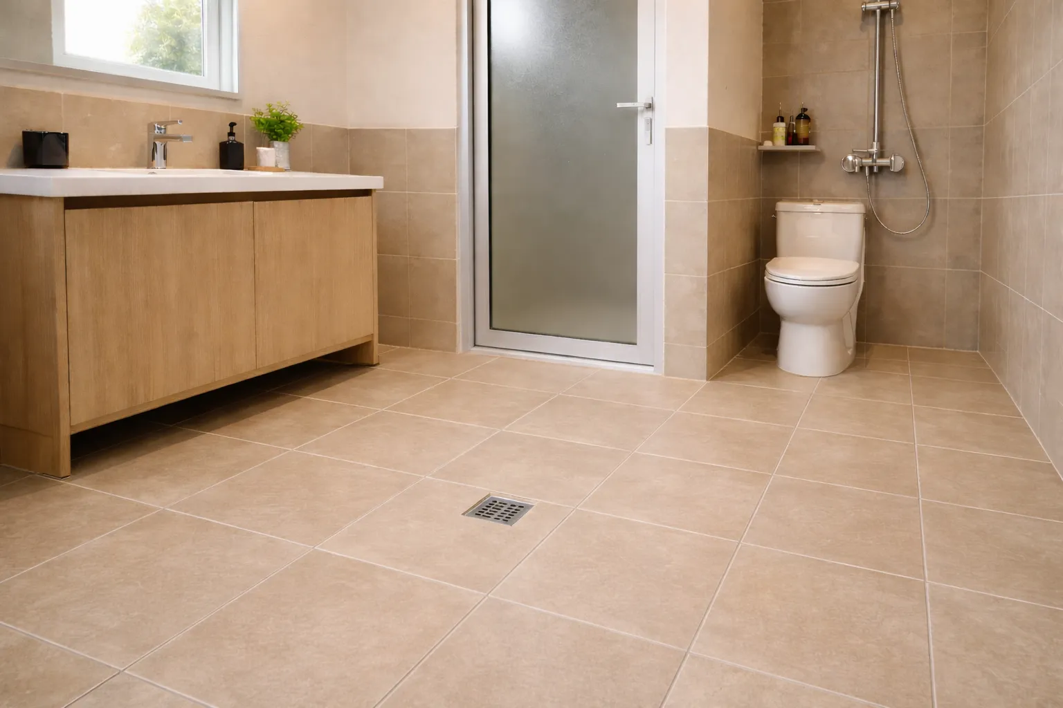 Cara Pasang Keramik Lantai Kamar Mandi yang Rapi dan Aman