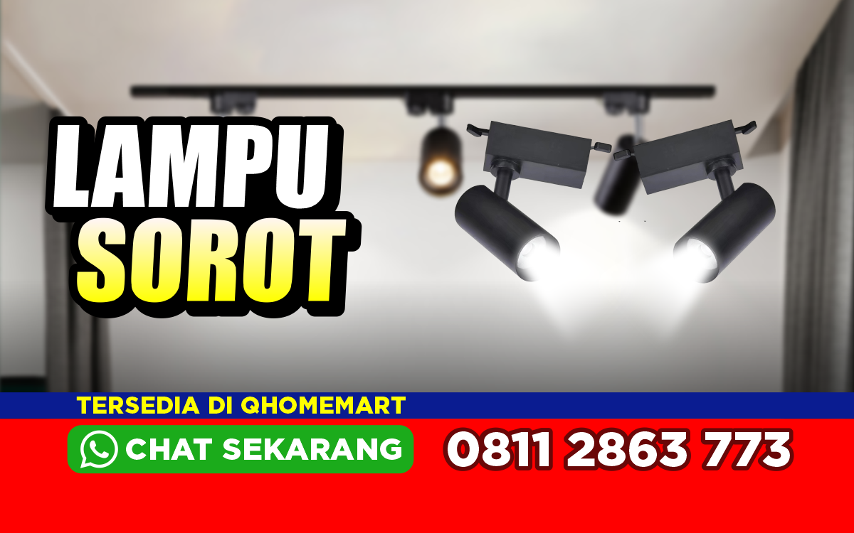 7 Jenis Lampu Sorot yang Wajib Kamu Tahu untuk Penerangan Maksimal